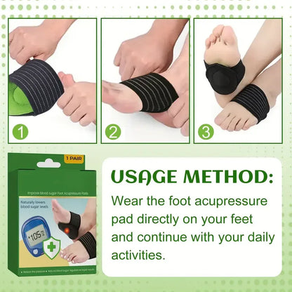 Foot acupoint massage pad - muscle relaxation and fatigue relief
