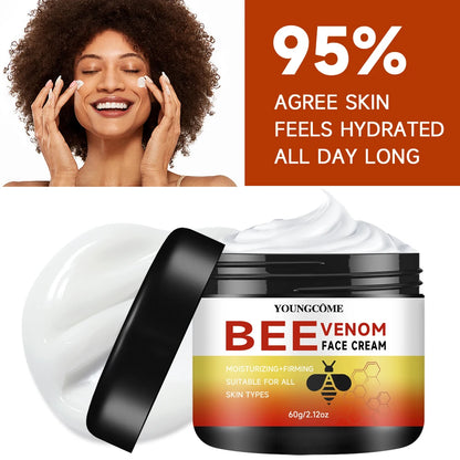 "Pro Anti-Aging Duo Set - Bee Venom Retinol Cream & Collagen Serum for Firming + Wrinkle Reduction, Luxury Skin Care Kit"