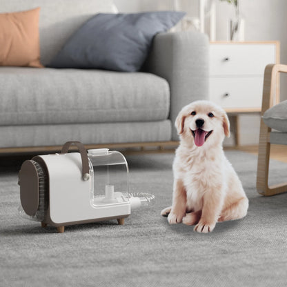 Silent Vacuum Cleaner Dog Hair Cat Hair Cut Brush Tool Pet Grooming Set Vacuum Cleaner