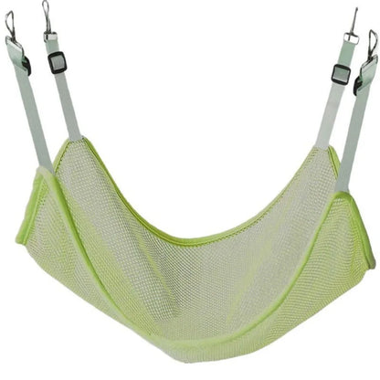 Universal Breathable Cat Hanging Hammock Durable with Adjustable Straps Cats Mesh Hammock Soft Pet Cage Hammock Indoor