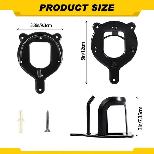 Bridle Hooks Stables Metal Halter Holder Hooks Portable Horse Bridle Hooks Horse Tack Harness Storage For Garage Porch Utility