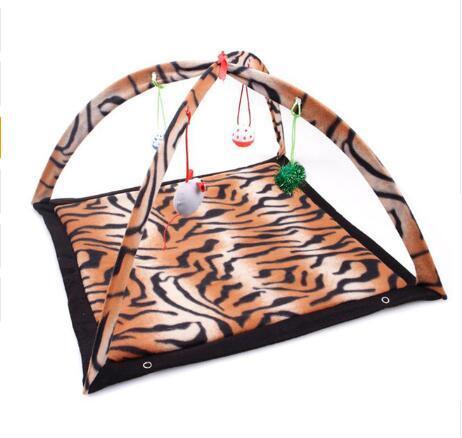 Cozycat Foldable Cartoon Cat Play Tent Hammock: The Ultimate Cat Haven-2