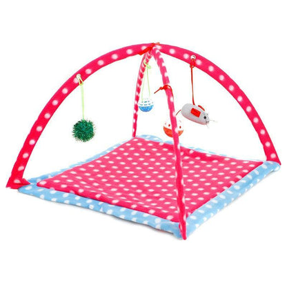Cozycat Foldable Cartoon Cat Play Tent Hammock: The Ultimate Cat Haven-6