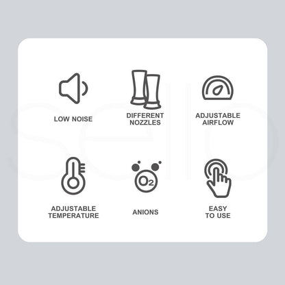 Pawz Pet Hair Dryer Grooming Dog Cat Blow Speed Hairdryer Blower Heater 3200W