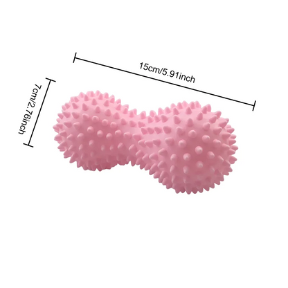 Peanut Massage Spiky Ball Training Muscle Pain Stress Foot Massager Relaxation Myofascial Balls For Plantar Trigger
