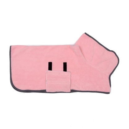 Super absorbent dog bathrobe - Quick-drying pet towel pack, suitable for small/large dogs and cats, full-body coverage, comforta