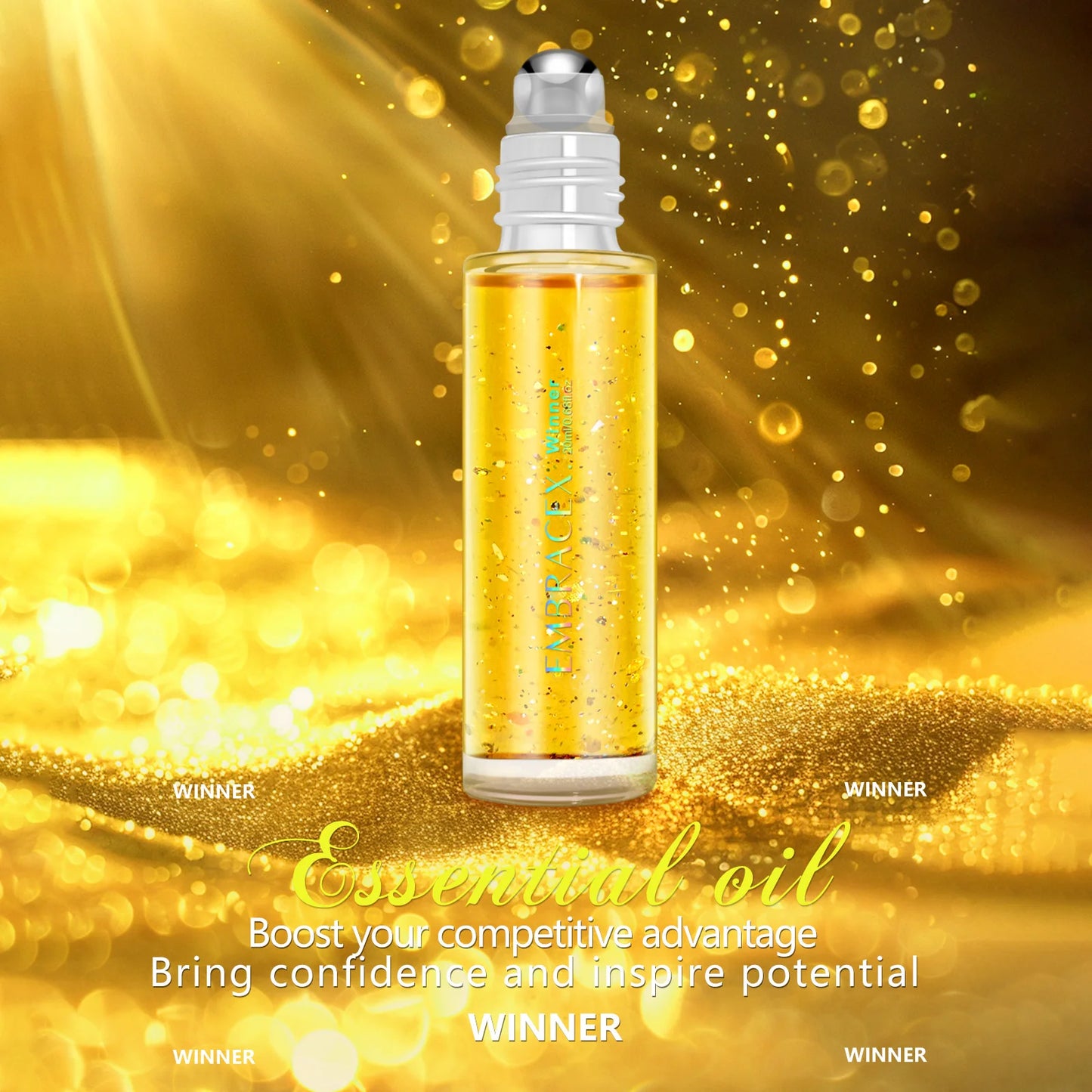 20ml Winner Roll on Perfume Essential Oils Boost your competitive advantage Bring confidence and inspire potentia