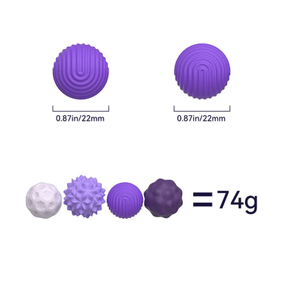 New Stress-Relief Magnetic Ball Toy Durable Rubber Fidget Spinner Toy Multicolor Novelty Relax Gadget for Adults and Youngsters