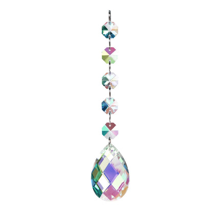 Sun Catchers With Crystals, Hanging Crystals Suncatchers For Windows, Colored Crystals Prisms  Pendant Suncatchers Beads New