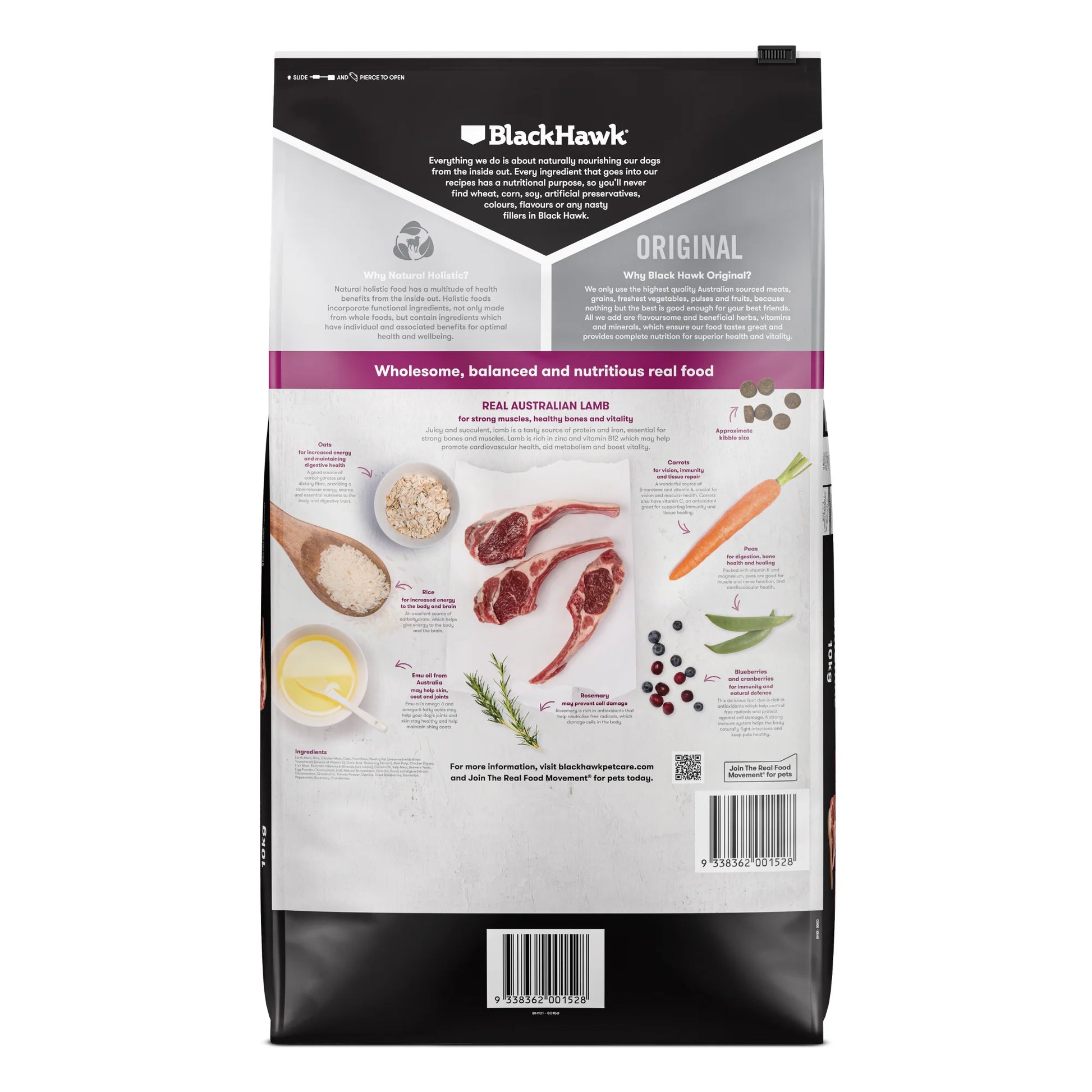 Original Adult Lamb and Rice Dry Dog Food