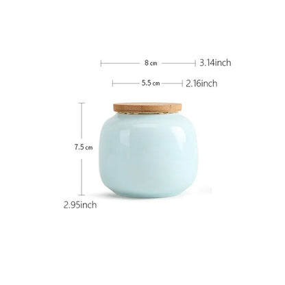 Simple Ceramic Pet Urn for Ashes, Japanese-Style, Dog and Cat Souvenirs, Porcelain Clay Making, High Quality