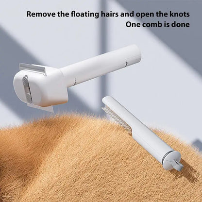 Cat Grooming Brush Shedding Brush Cat Hair Flea Groomer Lint Scraper Detangler Massage Coat Comb For Puppy Horse