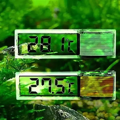 1PCs Electronic LCD Digital Fish Tank Temperature Aquarium Thermometer  Measurement Fish Tank Temp Meter Aquarium Accessories