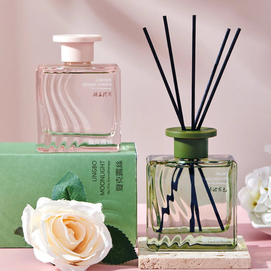 150ML Premium Home Fragrance - 3s Quick Diffusion, 110-Day Lasting, Natural Essential Oils, Floral/Fruity Scent for 30m²
