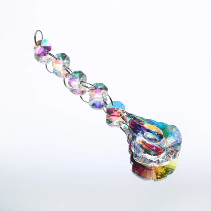 Sun Catchers With Crystals, Hanging Crystals Suncatchers For Windows, Colored Crystals Prisms  Pendant Suncatchers Beads New
