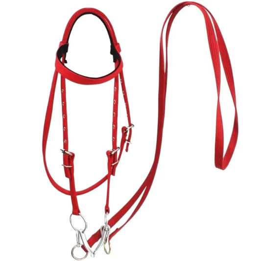 Thickened Horse Halters Comfortable Adjustable Strap Horse Neck Stretcher Durable Heavy Duty Horse Bridle Training Rope