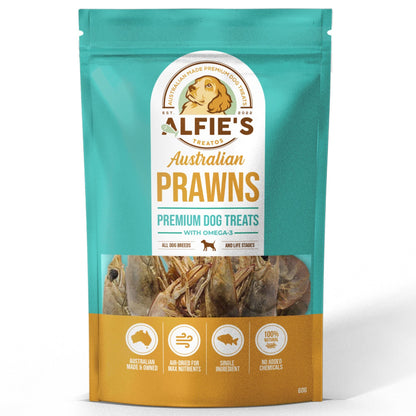 Wild-Caught Australian Jumbo Prawn Dog Treats-0