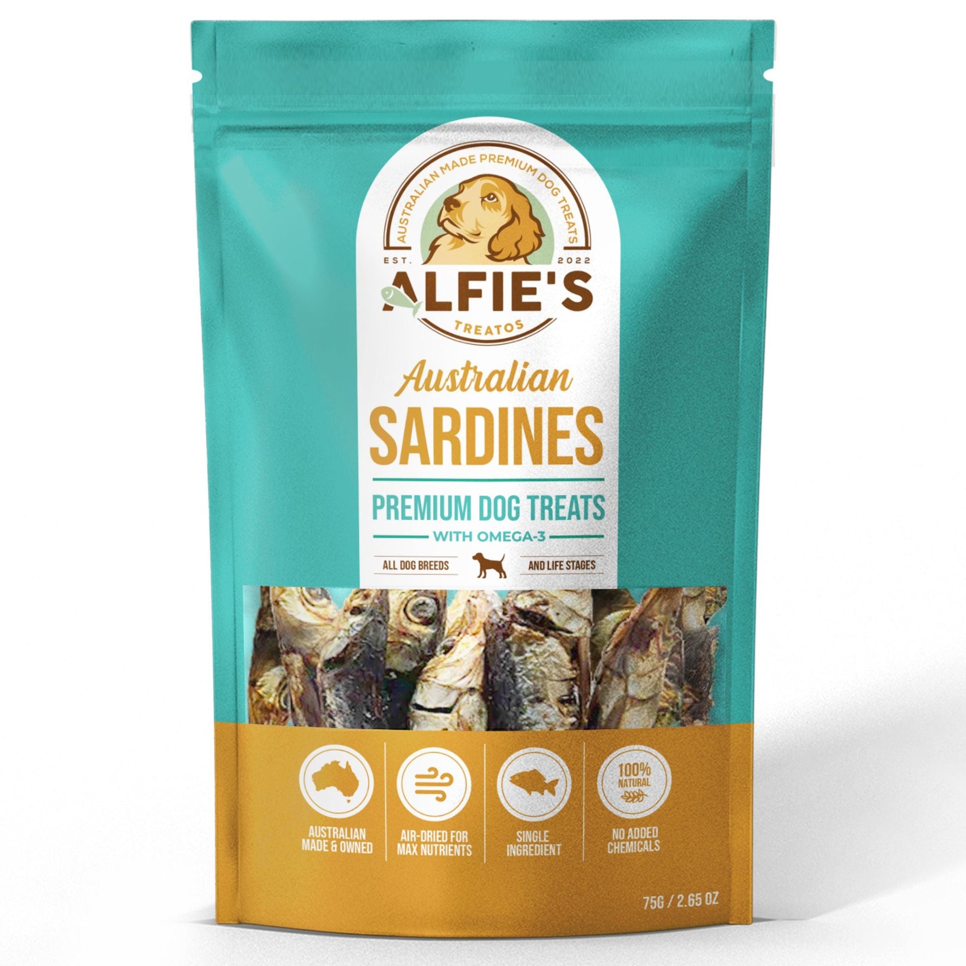 Wild-Caught Australian Sardine Dog Treats-0