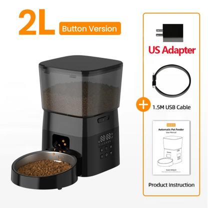 Smart Auto Pet Feeder – Hassle-Free Mealtime, Perfect Portions Every Time