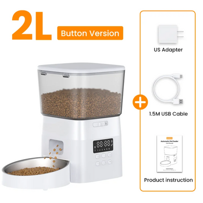 Smart Auto Pet Feeder – Hassle-Free Mealtime, Perfect Portions Every Time