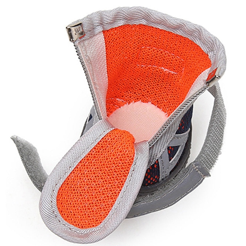 4pcs Waterproof Winter Pet Dog Shoes Anti-slip Rain Snow Boots Footwear Thick Warm For Small Cats Dogs Puppy Dog Socks Booties-1