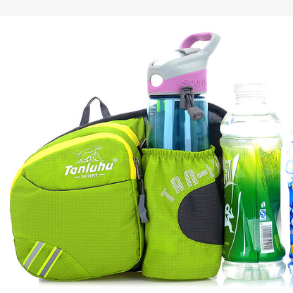 Wautton Outdoor Hiking Walking Waist Pack With Bottle Holder-1